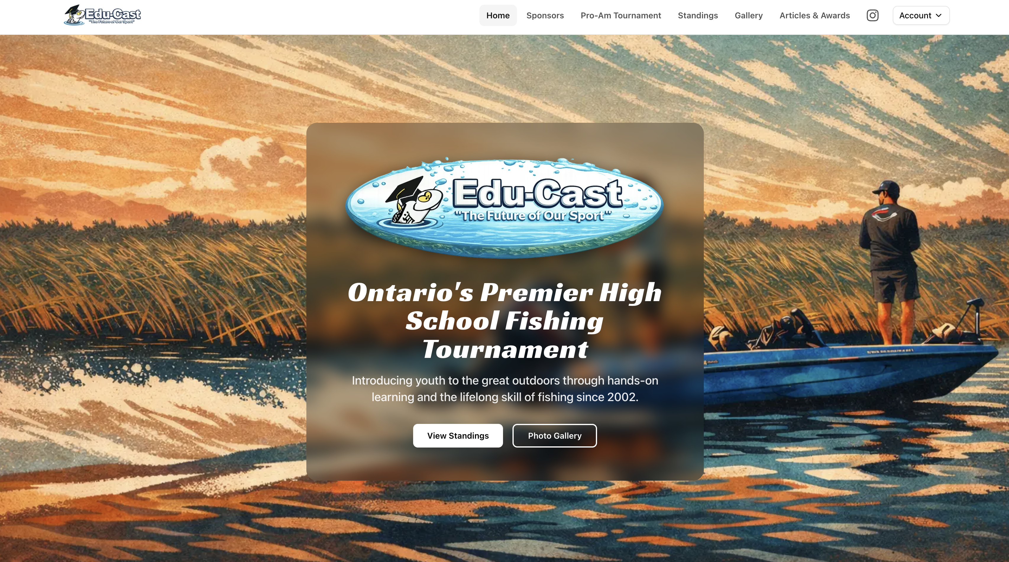 EduCast homepage